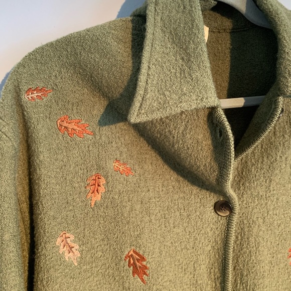 Wool gardening coat - Picture 3 of 6